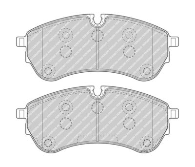 Bromsbeläggssats, skivbroms FERODO FVR5067