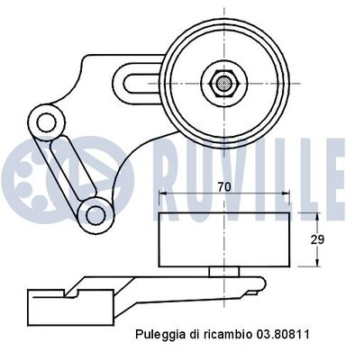 INTINZATOR CUREA CUREA DISTRIBUTIE RUVILLE 541506 1