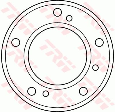 Тормозной барабан TRW DB4198 для CARBODIES FL2