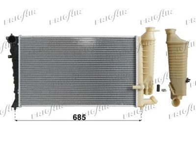 FRIGAIR 0108.2055 Радиатор охлаждения двигателя  для PEUGEOT (Пежо)