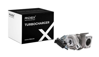 турбина, принудително пълнене с въздух RIDEX 2234C11450