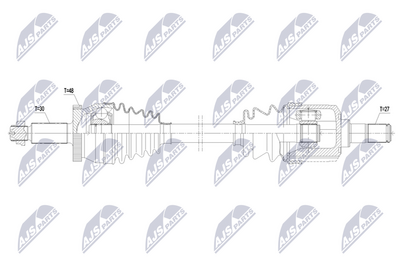 полуоска NTY NPW-HY-692