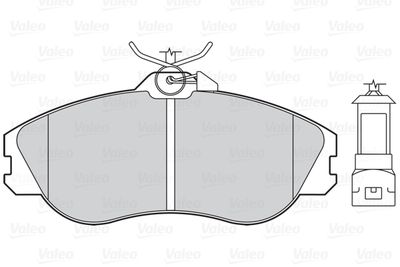 Brake Pad Set, disc brake 302011