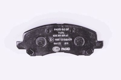 Brake Pad Set, disc brake 8DB 355 009-671