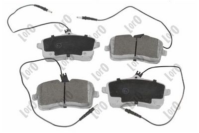 Brake Pad Set, disc brake 231-01-142