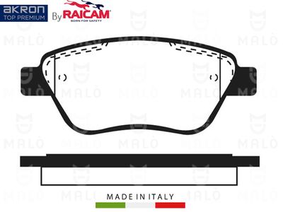 AKRON-MALÒ 28480068 Тормозные колодки и сигнализаторы для FIAT IDEA Van (350_) MJTD (350BXD1A) AKRON-MALÒ 28480068 Тормозные колодки и сигнализаторы для FIAT IDEA Van (350_) MJTD (350BXD1A)