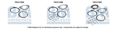 Монтажен комплект, катализатор BM Catalysts FK31130