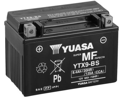 Стартерная аккумуляторная батарея BTS Turbo B100257 для YAMAHA TT