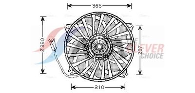 LüFTER MOTORKüHLUNG