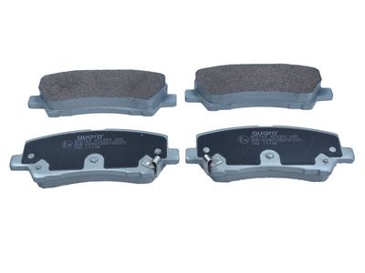 Plaquettes de frein QUARO — Akebono, avec indicateur d'usure