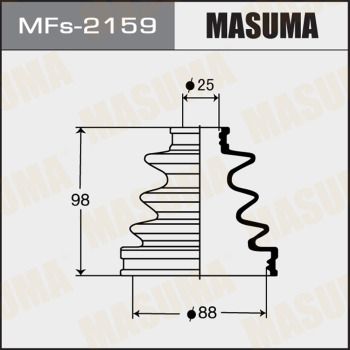 MASUMA MFs-2159 Пыльник шруса  для TOYOTA CHASER (Тойота Часер)
