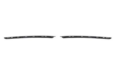 Bumper strip Voor Links/Rechts (Zijde, set, plastic, zwart) past: CITROEN C4 PICASSO II 02.13-