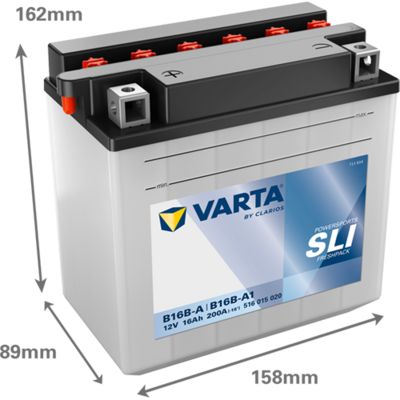 STARTERBATTERIE VARTA 516015020K544 1
