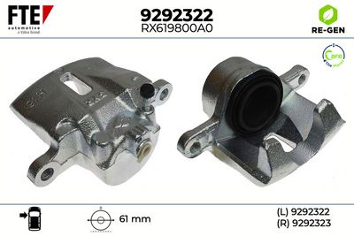 спирачен апарат FTE 9292322
