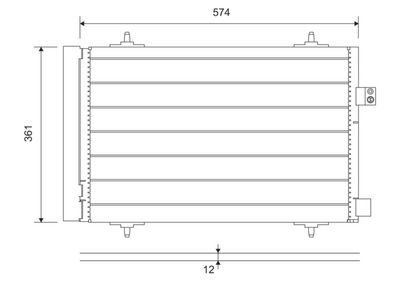 KONDENSATOR KLIMAANLAGE