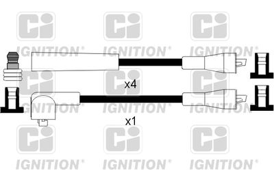 Комплект проводов зажигания QUINTON HAZELL XC786 для FSO POLONEZ