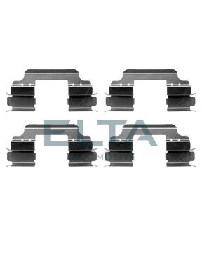 Комплектующие, колодки дискового тормоза ELTA AUTOMOTIVE EA8527 для LADA VESTA