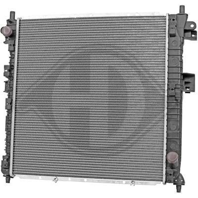 Радиатор, охлаждение двигателя DIEDERICHS DCM3624 для SSANGYONG KORANDO