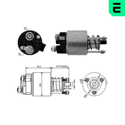 SOLENOID ELECTROMOTOR ERA ZM397