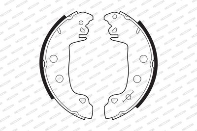 BREMSBACKENSATZ FERODO FSB333 1