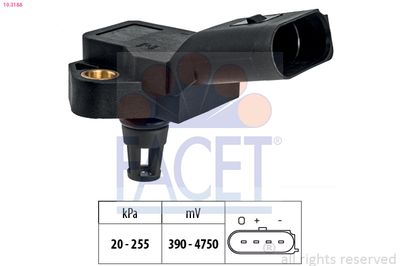 LUFTDRUCKSENSOR HöHENANPASSUNG FACET 103188