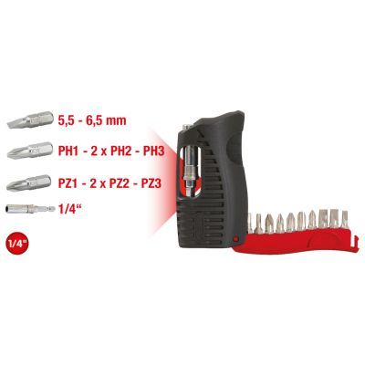 Kit, screwdriver bits 911.2840