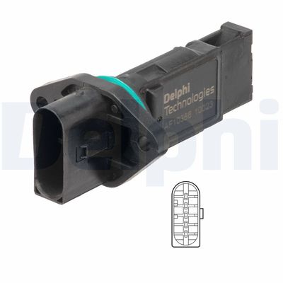 Mass Air Flow Sensor AF10386-12B1