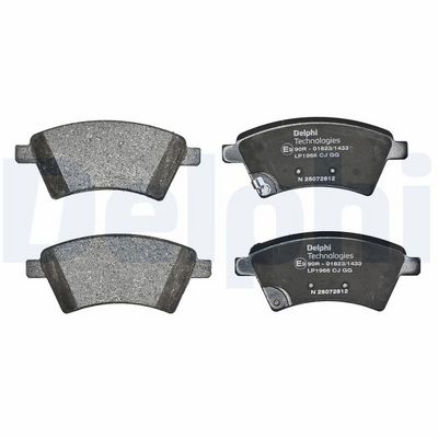 Remblokken set Voor , past: FIAT SEDICI  MITSUBISHI L 300 III  SUZUKI SX4 1.5-2.4 08.86-