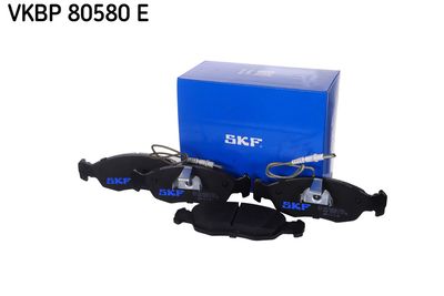 Zestaw klocków hamulcowych, hamulce tarczowe SKF VKBP 80580 E