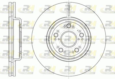 ROADHOUSE 61252.10 Тормозные диски  для LEXUS LS (_F2_) 400 (UCF20_)