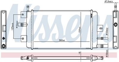 KüHLER MOTORKüHLUNG NISSENS 607222 4