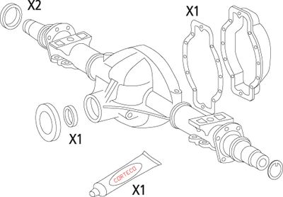 SET GARNITURI DIFERENTIAL