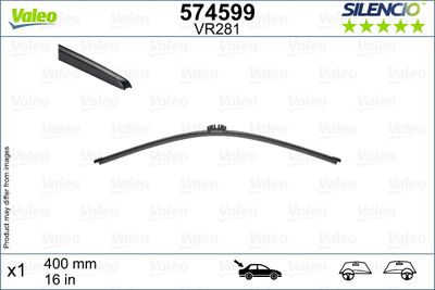 Щетка стеклоочистителя VALEO 574599 для BMW X7