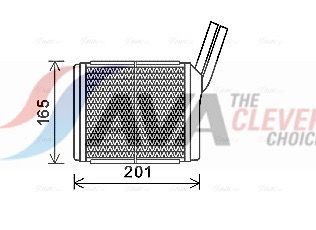 SCHIMBăTOR DE CăLDURă îNCăLZIRE HABITACLU