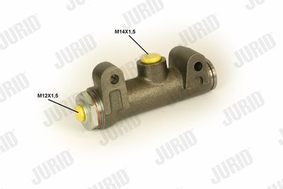 JURID 133187J Ремкомплект главного тормозного цилиндра  для SEAT 600 (Сеат 600)