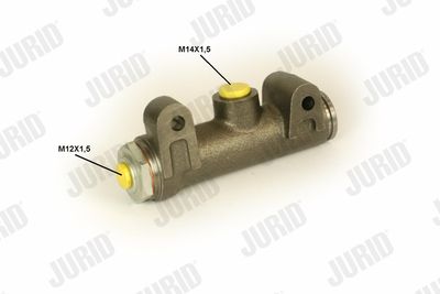Главный тормозной цилиндр JURID 133187J для SEAT 600
