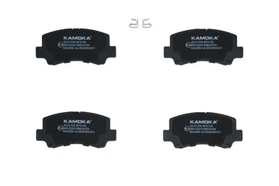 комплект спирачно феродо, дискови спирачки KAMOKA