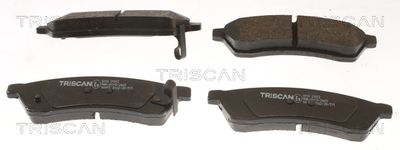 Комплект тормозных колодок, дисковый тормоз TRISCAN 8110 21012 для DAEWOO TOSCA