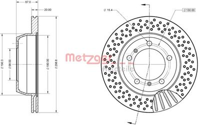 DISC FRANA METZGER 6110860