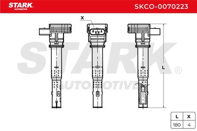 запалителна бобина STARK SKCO-0070223