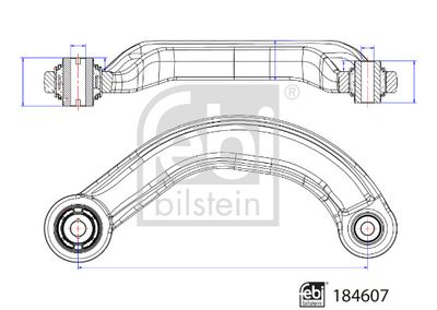 FEBI BILSTEIN 184607 Деталь для FORD MONDEO V седан (CD) 2.0 TDCi 4x4 FEBI BILSTEIN 184607 Деталь для FORD MONDEO V седан (CD) 2.0 TDCi 4x4