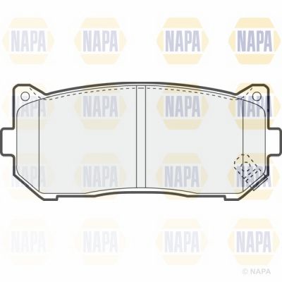 Brake Pad Set NAPA PBP7417