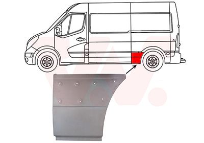Boční stěna VAN WEZEL 4388141