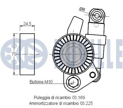 INTINZATOR CUREA CUREA DISTRIBUTIE RUVILLE 540610 1