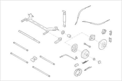 RADAUFHäNGUNG DELPHI OERENA000015761R
