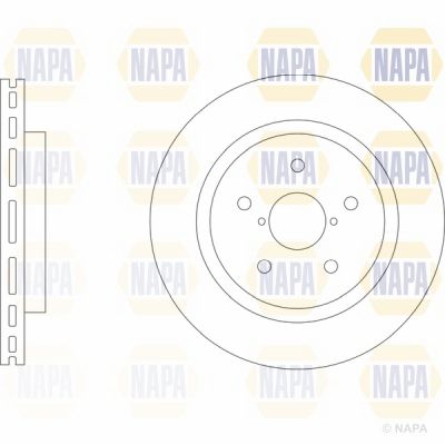 Brake Disc NAPA PBD8722