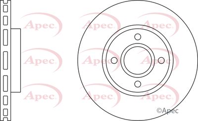 Brake Disc APEC DSK685