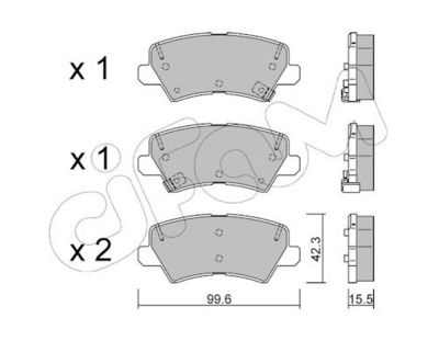SET PLACUTE FRANA FRANA DISC