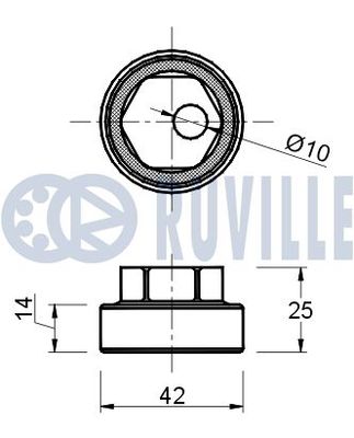 ROLA INTINZATOR CUREA DISTRIBUTIE RUVILLE 540791 1