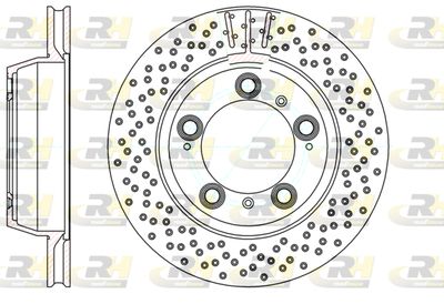 ROADHOUSE 61146.10 Тормозные диски для IVECO TRAKKER AD 380T45, AT 380T45